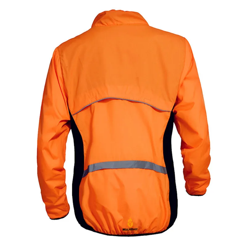 Новинка, мужская и женская велосипедная куртка, черная/белая/зеленая/оранжевая/желтая S-3XL, ветрозащитная велосипедная куртка