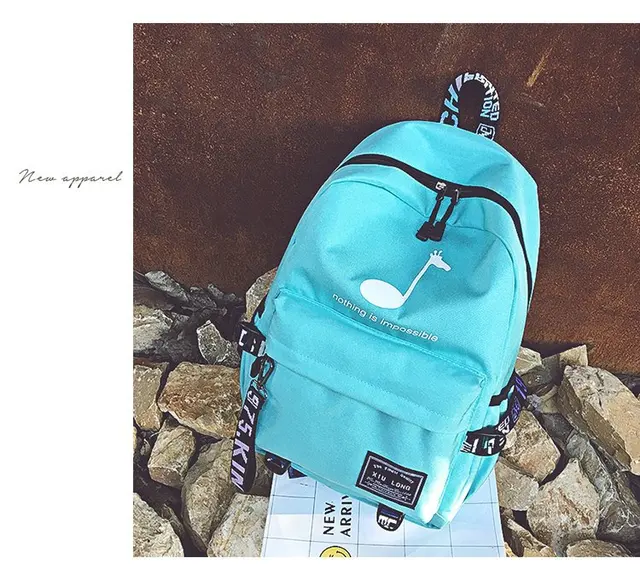 Backpack Female 2019 New Korean Harajuku Women Cute Canvas Backpacks ...