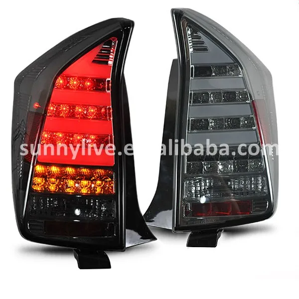 For Toyota Prius 2009 2011 Year LED Tail Light Rear Lamp Black Color SN