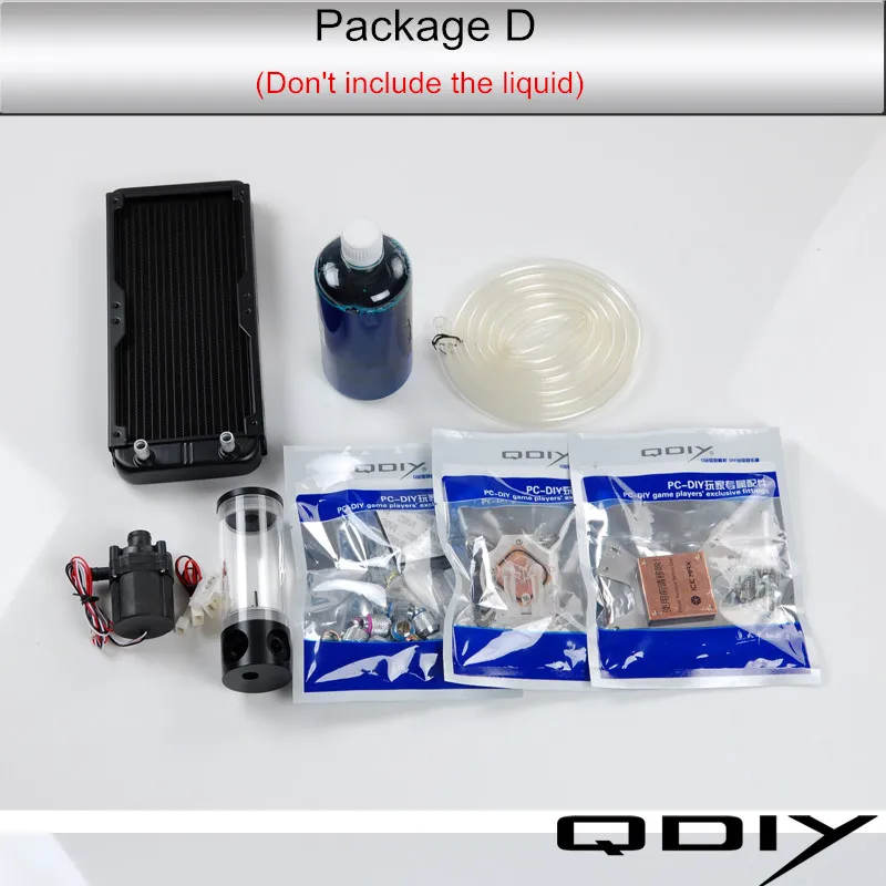 Computer Water Cooling Parts 240A Water Cooling Radiator, SC600 Pump