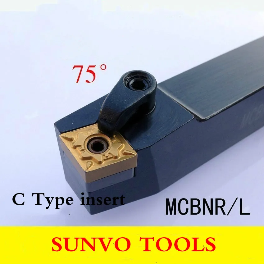 

CNC turning tool pole MCBNR/MCBNL2525M12/2525M16 MCBNR OR MCBNL extermal Turning Tool Holder Insert CNMG160408/160608/120404