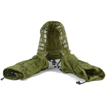 Casaco camuflado com capuz, masculino militar, de combate, para caça, paintball, floresta, seringa ghillie