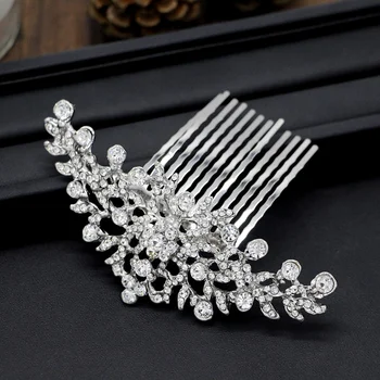 

Bridal Wedding Flower Women Hair Comb Headpiece