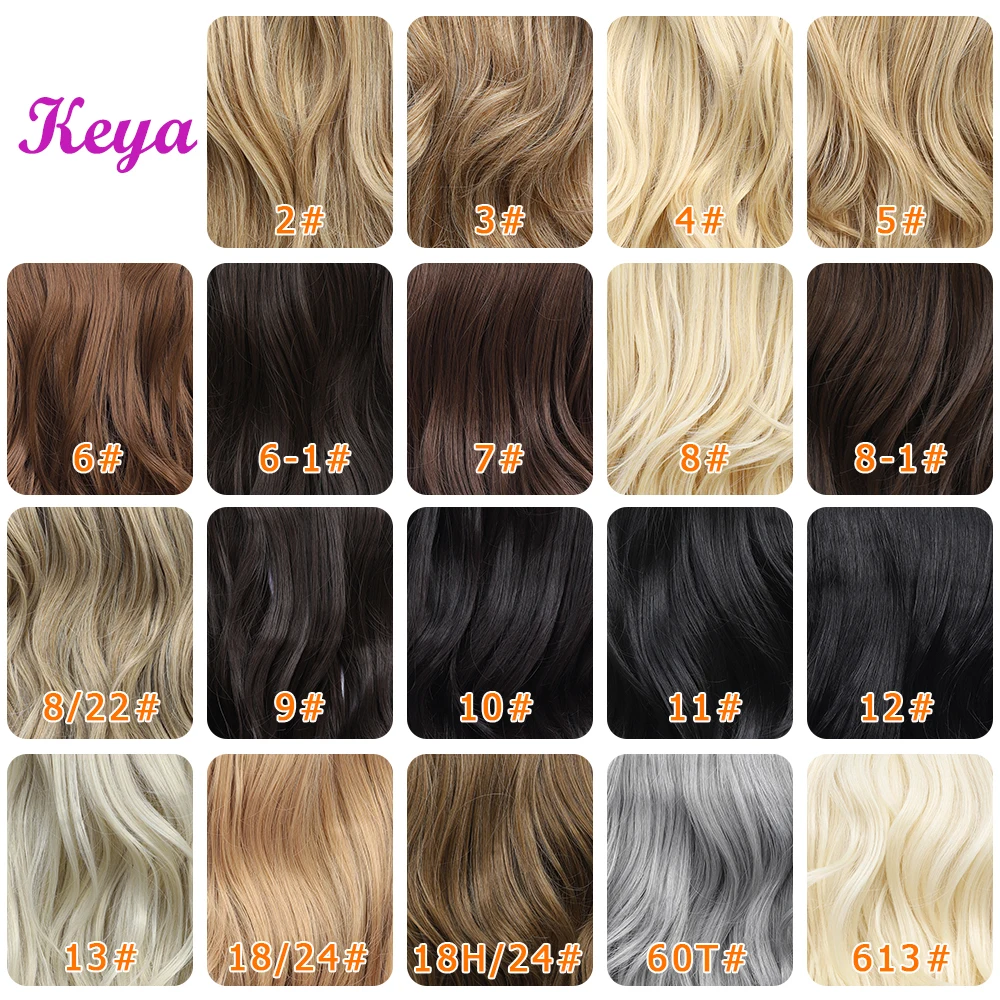 Wavy Clip in Hair Extensions 4 Clips in One Piece Natural Halo Hair Extensions 24 Inch 190g Synthetic Hair Extensions For Women