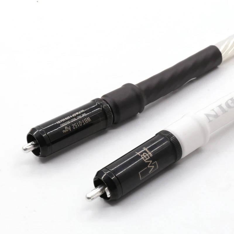 Пара Nordost Odin RCA аудио кабель HIFI соединительный с WBT 0152Ag и гнездом для наушников|rca
