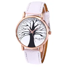 Casual Trees pattern Dial watches Women Classic Quartz Leather Band Analog Quartz Round Wrist Watch Ladies Fashion Clock Casual Trees pattern Dial watches Women Classic Quartz Leather Band Analog Quartz Round Wrist Watch Ladies Fashion Clock