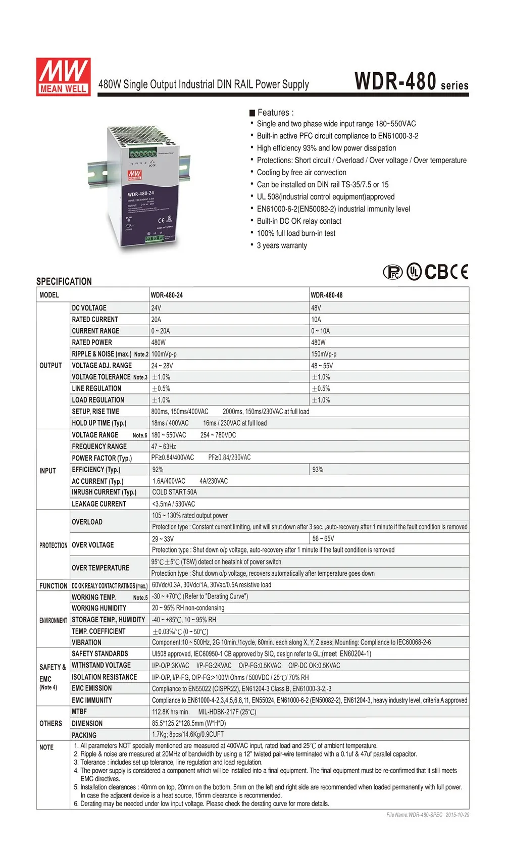 WDR-480-24 5