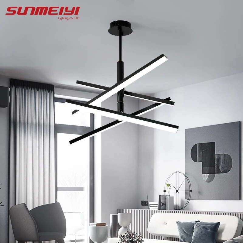 

Modern LED Chandeliers Antique Hanging Lamp 84W Chandelier Ceiling Fixture For Living room Bedroom Adjustable Dining room Light