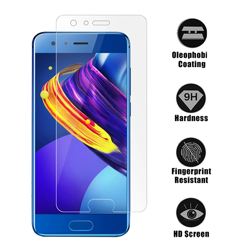 2.5D Protective Glass For Honor 10 9 8 Lite Tempered Huawei 7i Screen Protector On Honor8c Honor10 Film 9H | Мобильные телефоны и