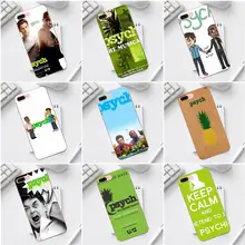 Qdowpz tpu macio design para galaxy alpha core prime note 4 5 8 s3 s4 s5 s6 s7 s8 s9 mini borda mais psych série de tv abacaxi