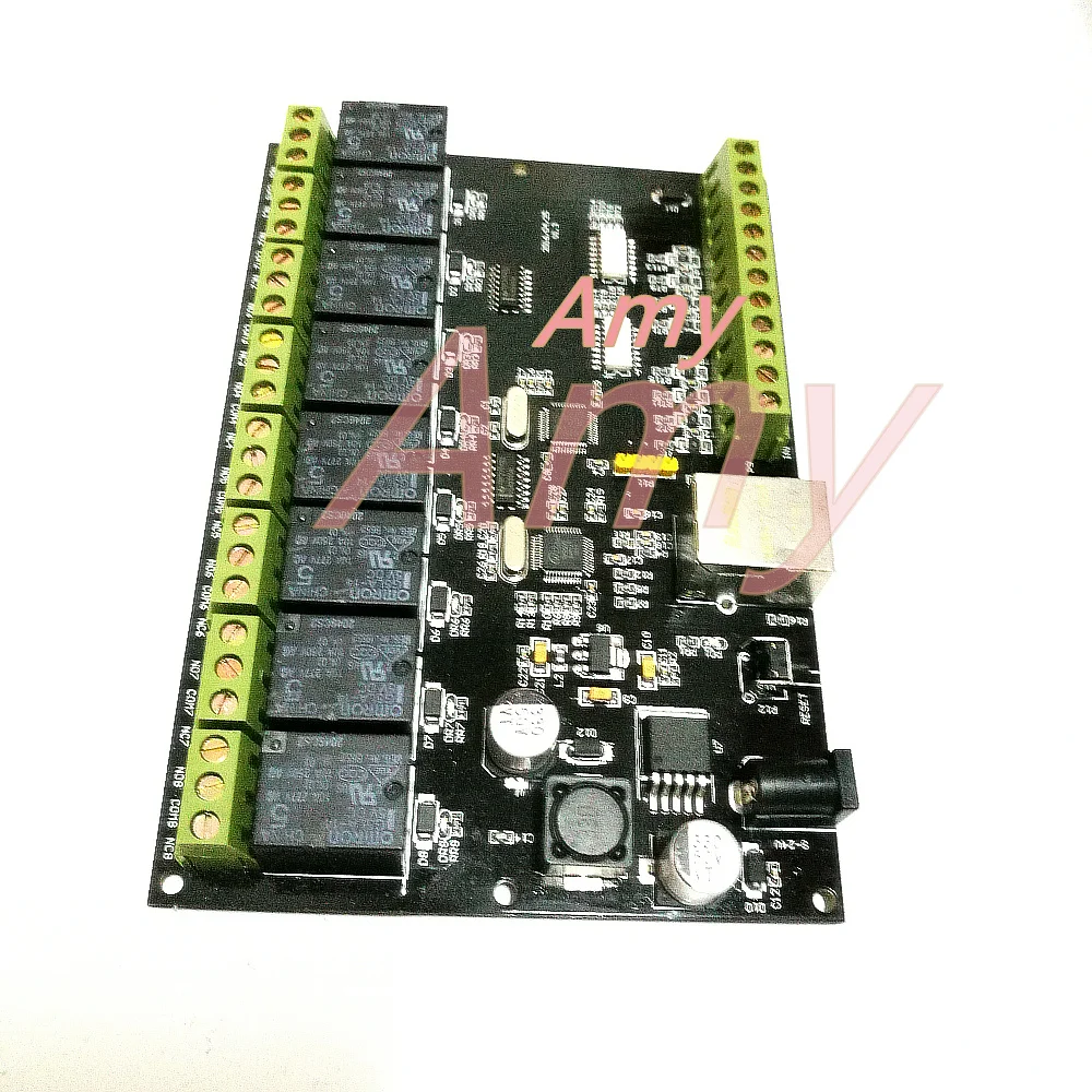 Сетевое РЕЛЕ 8 способов контроллер доступа IP/ Ethernet MODBUS TCP в переключателей