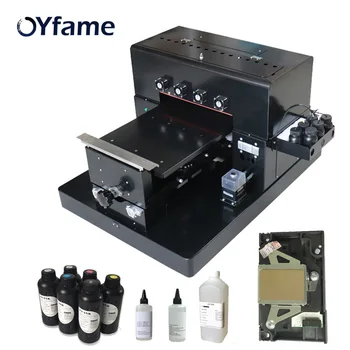 

OYfame A3 UV Printer led uv Printer Phone Case Printing Machine with embossed effect for Golf Glass Phone case metal with ink