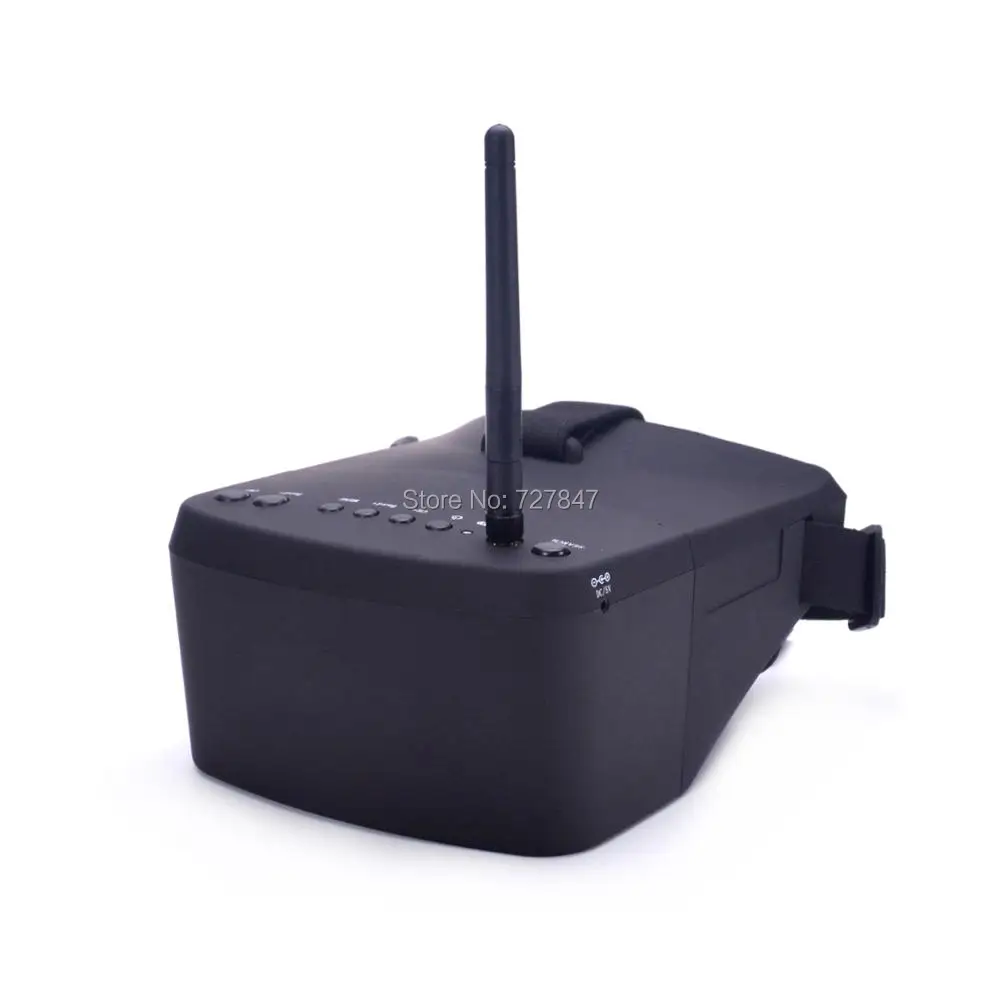 Новый EV800 5 дюймов 800x480 8G 40CH Raceband автопоиск FPV Goggle VR со встроенной батареей для Racer