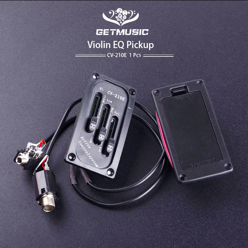 Ukulele Eq Rare Beauty Alnicov Electric Violin Pickup Piezo Preamp Accessory Ukulele Pickup
