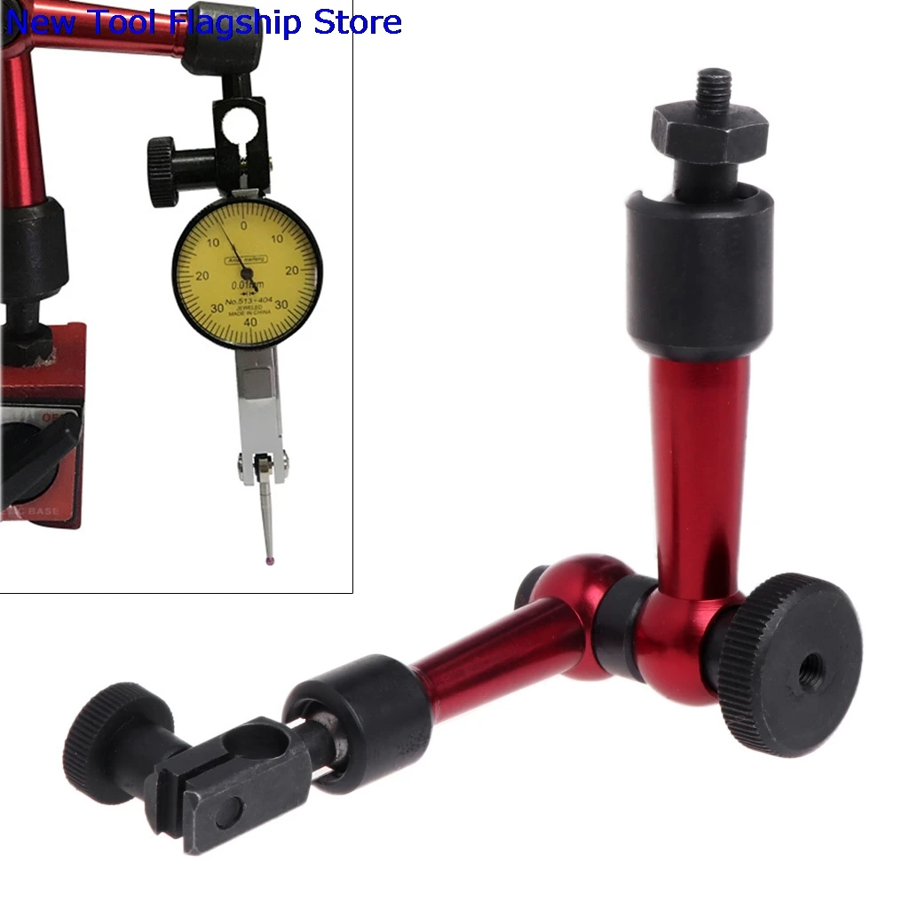 

M5 Universal Flexible Magnetic Metal Base Holder Stand For Dial Indicator New