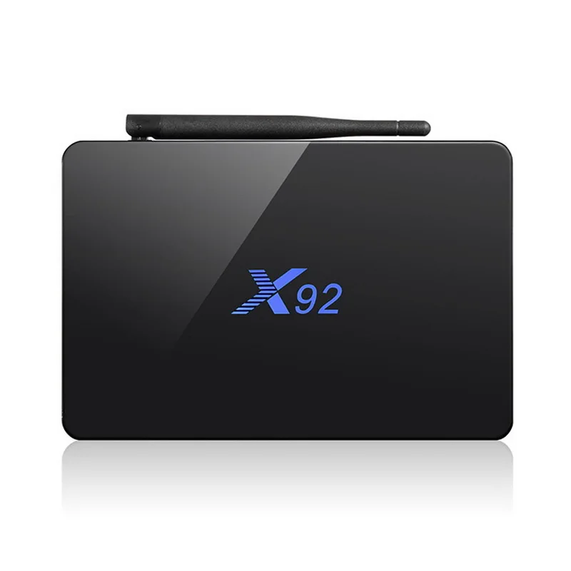 X92 3 ГБ ОЗУ 32 ГБ Восьмиядерный процессор Amlogic S912 Android 7.1.2 Smart tv Box 2,4/5,8G Wifi 4K 3D H.265 телеприставка медиаплеер PK X96 M8S