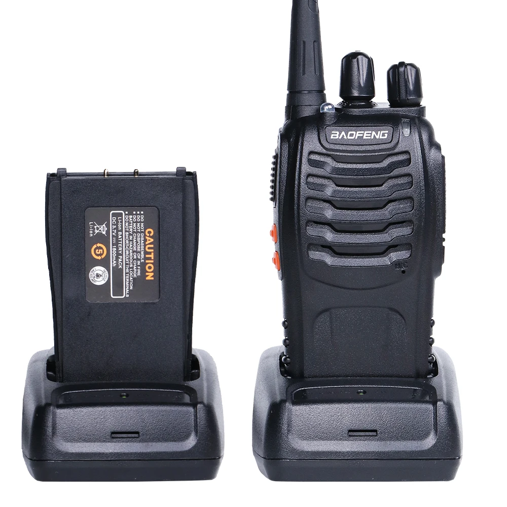 2 шт Baofeng 888s портативная двухсторонняя рация 400-470MHz UHF радио Comunicador для baofeng BF-888S