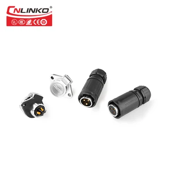 

Wire to Board Plastic YA Series M20 2-12 Pin 20A 12V Waterproof Connector IP67 Electronic Plug Panel Mount Socket For Machinery