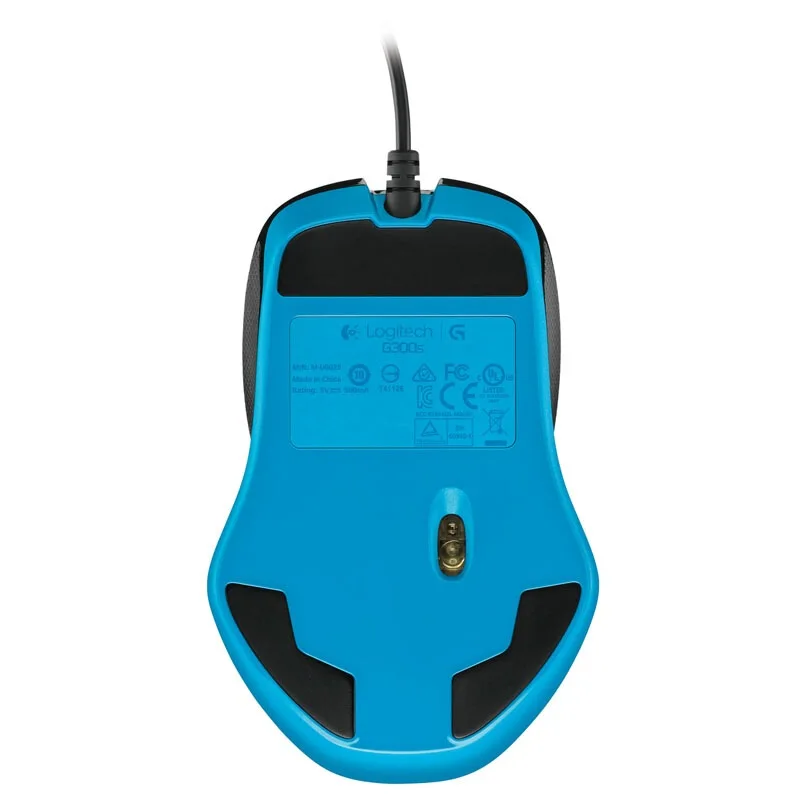 Проводная игровая мышь logitech G300S с 2500 dpi 9 перезаряжаемыми программируемыми кнопками для ПК/ноутбука, геймерская мышь, предназначенная для MMO