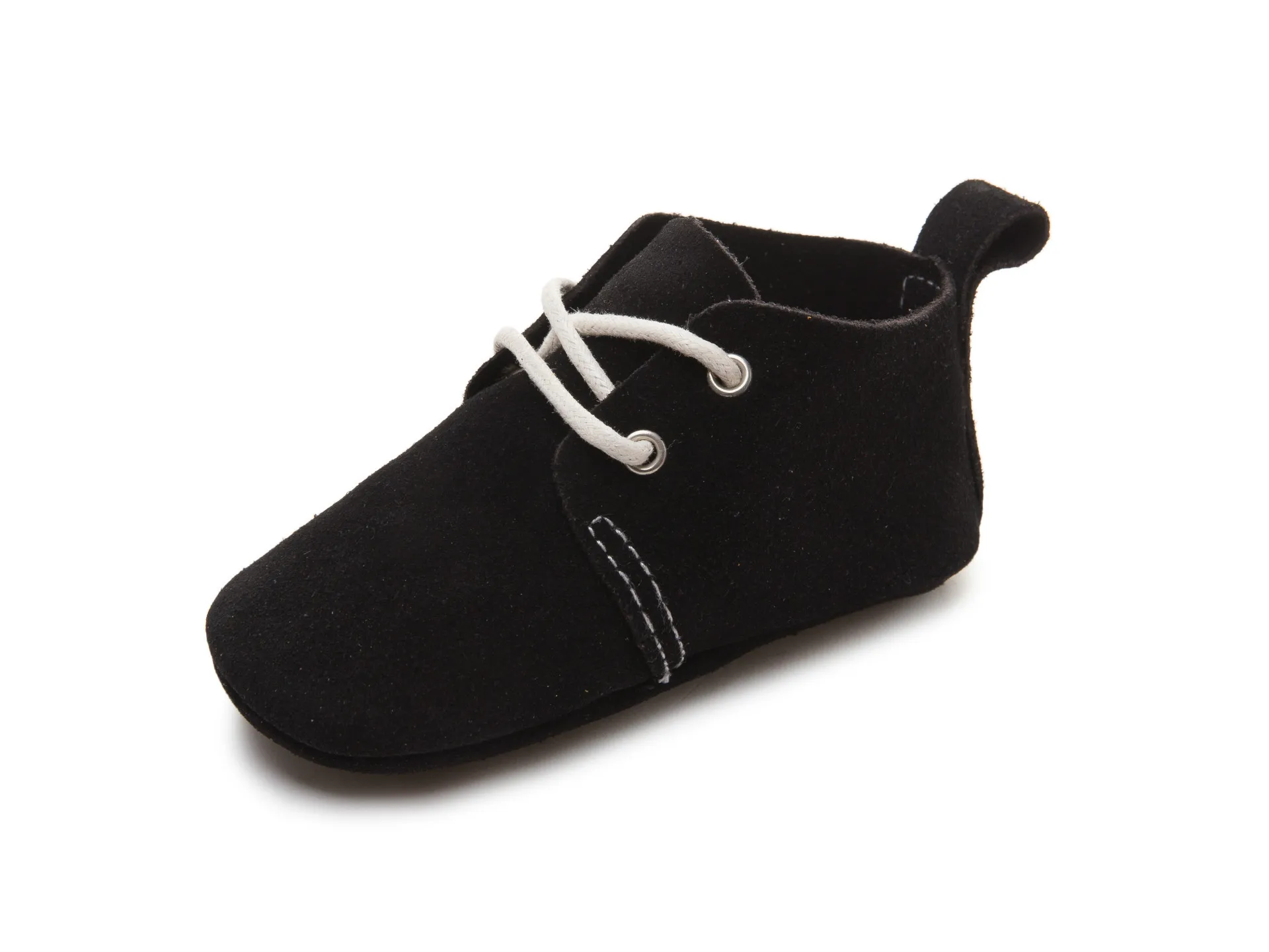 Детские первые ходунки детская обувь из натуральной кожи детские мокасины мягкая подошва шнуровка детская обувь для малышей
