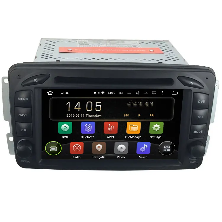 Система Android 9 0 автомобильный мультимедийный DVD плеер с GPS навигацией для Benz