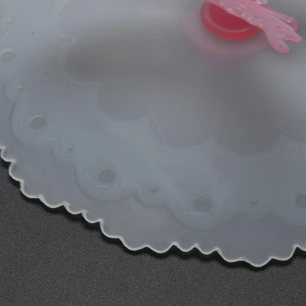 Крышка для чашки Бабочка силиконовые крышки для чашек Анти-пыль непротекающая чашка крышка кухонные приспособления кухонные аксессуары