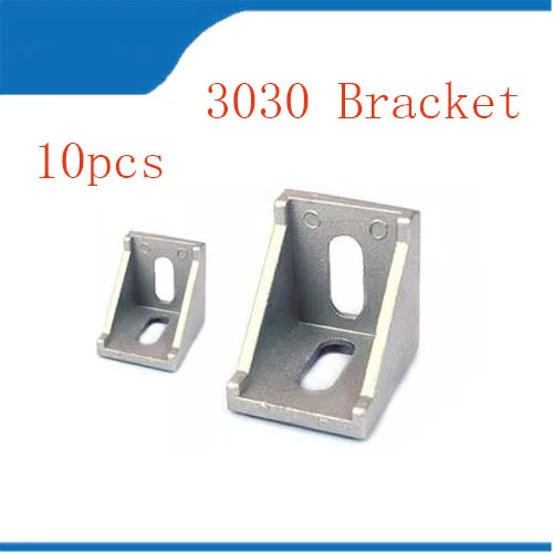 

Free shipping 10pcs Aluminum Angle Bracket for Aluminum profile Extrusion 4040 Series