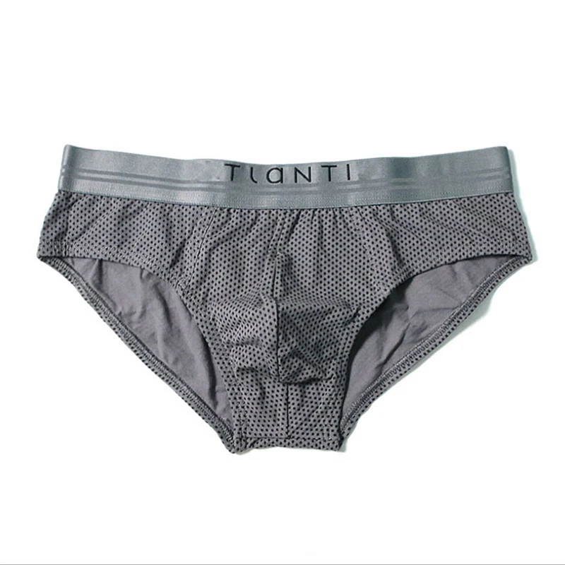 Super quality all cotton underwear men's spot briefs male Nice belt