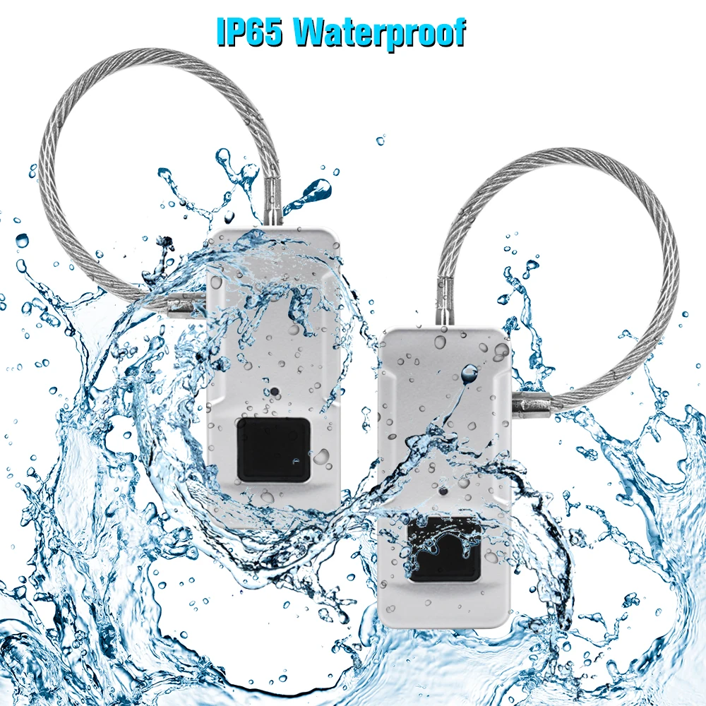 

Portable Bag Lock Mini Fingerprint Lock Smart Intelligent Outdoor Bag Handbag Anti Theft Lock Waterproof Protection Recognition