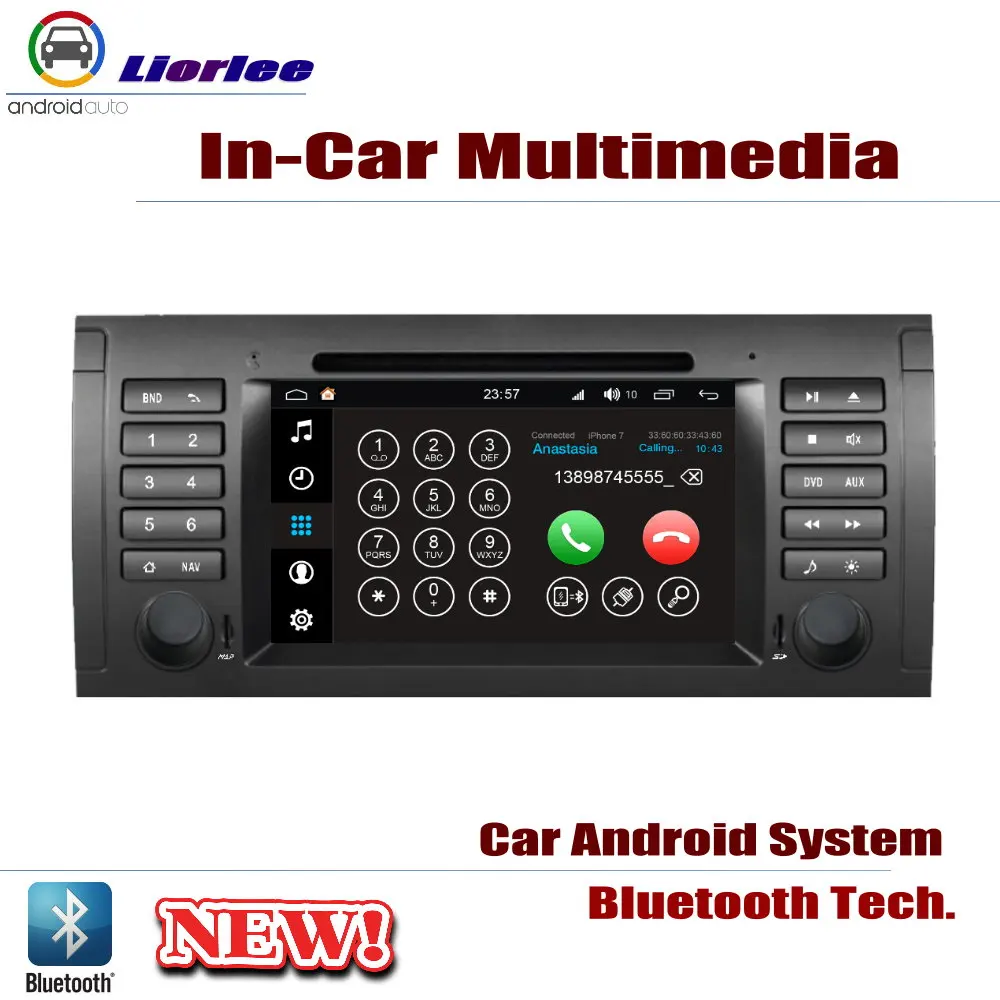Best Auto GPS Navigation For BMW 5 Series E39 1995-2003 Car Android Multimedia Player CD DVD Radio Stereo AMP BT USB SD AUX WIFI HD 4
