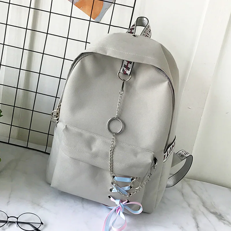 Best Fashion Women Backpack Leisure Backpack Large Female Casual Shoulder Bags For Women 2019 Teenage Girls Student Classic Schoolbag