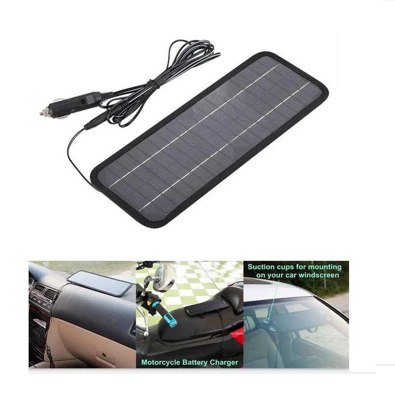 18 в 12 В 4,5 Вт портативная солнечная панель, Монокристаллический Модуль солнечного зарядного устройства для автомобиля, автомобиля, лодки, перезаряжаемая батарея питания, Новинка