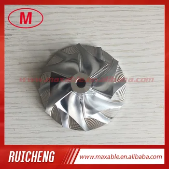 

T04B 45.75/69.96mm 6+6 blades 409179-0029 6137-82-8200 Turbo Aluminum 2618 /Billet/milling compressor wheel for 409220-0002