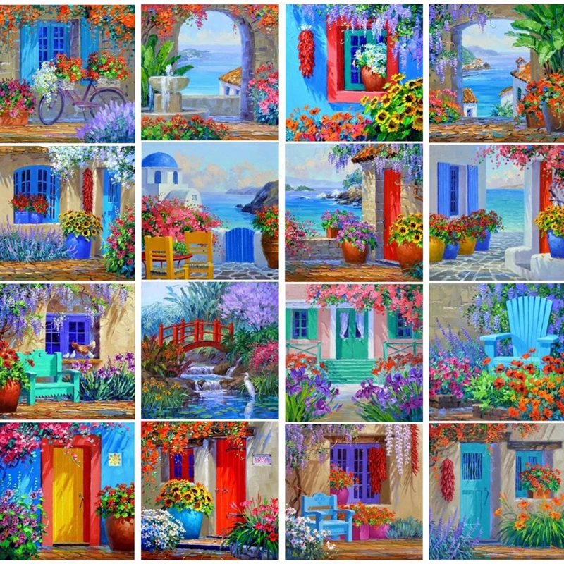 Full-circular-Diamond-Embroidery-Landscape-Garden-5D-Diy-Diamond-Painting-Flower-House-Diamond-Mosaic-Home-Decor