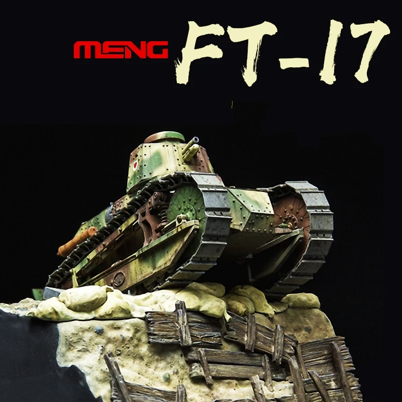 1:35 масштаб Танк Сборная модель Франция FT 17 светильник танк (заклепочный Тип