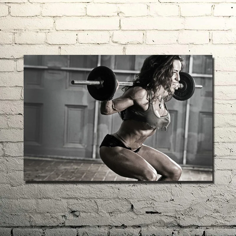 

Bodybuilding Motivational Quote Art Silk Poster Print 13x20 24x36inches Gym Room Decor Fitness Sports Picture 02-41