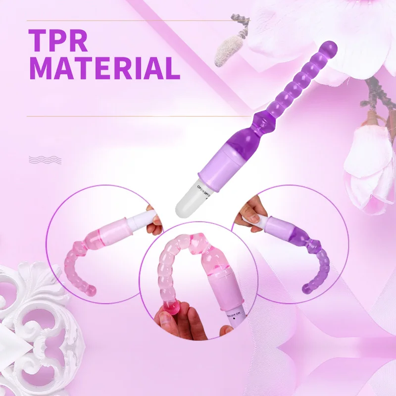 Anal Plug Vibrator Sex Toys for Woman Stick Powerful Anal Beads Butt Plugs Anal Stimulation Sex Dildo for Coples Adult Toys (3)