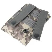 600D 9 мм Molle нейлон тактический двойной пистолет маг подсумок закрыть кобура для наружного боя Военная охота