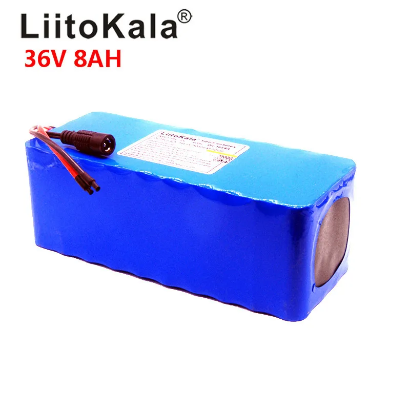 Аккумуляторная батарея LiitoKala 36 В 500 Вт 18650 8 Ач|Комплекты батарей| |