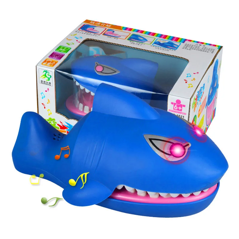 Большой Крокодил Акула Рот стоматолог укус пальца игры Забавные Новинка Gag игрушки для детей играть весело