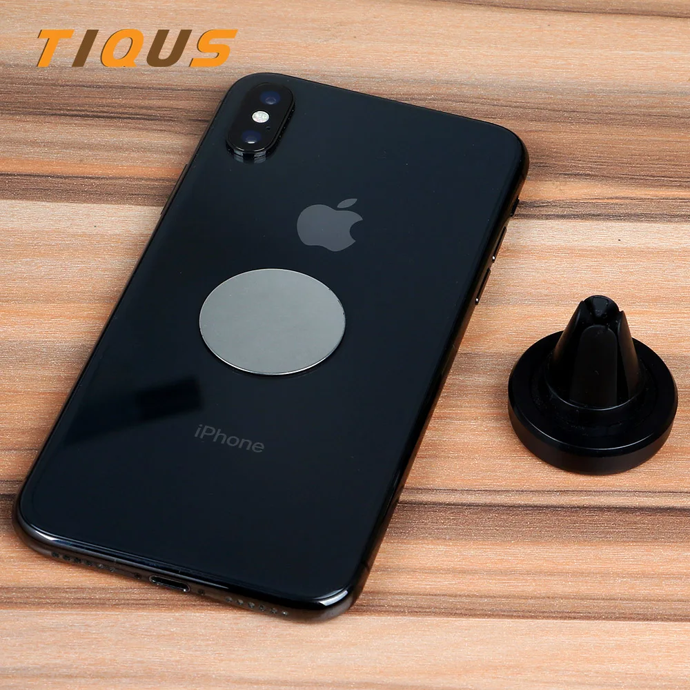 TIQUS Air Vent магнитный держатель мобильного телефона для iPhone X Xs Max XR 6 6S 7 8 plus смартфон магнитный штатив поддержка gps