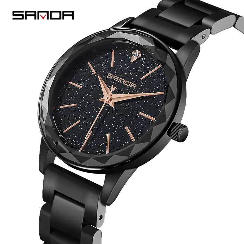 

SANDA New Women Watches Top Brand Luxury Reloj Mujer Ladies Quartz Women Watches Relogio Feminino Fashion Zegarek Damski