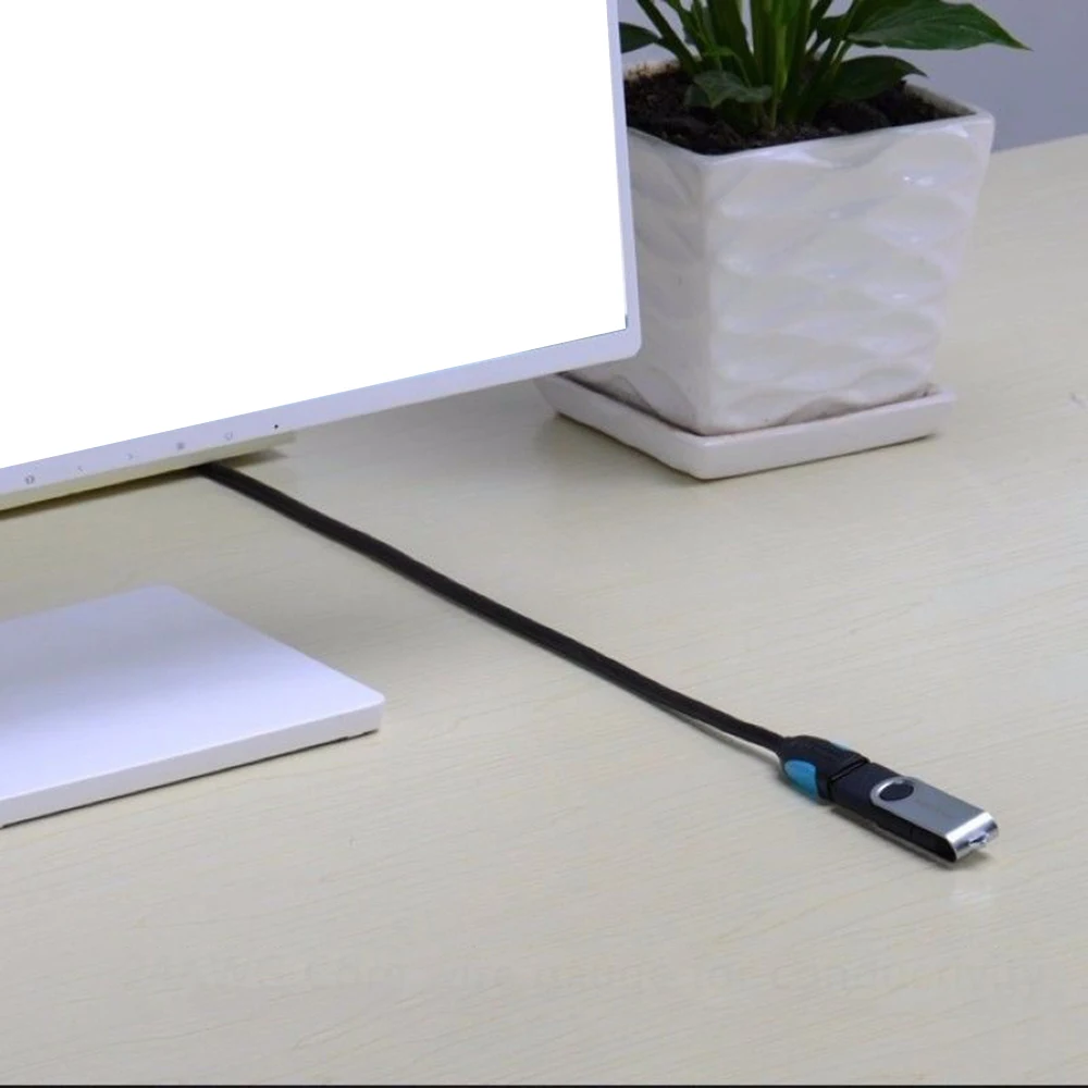 Для ПК 0 5 1 2 3 м длина кабеля Супер Скоростной Удлинительный кабель Новый USB A