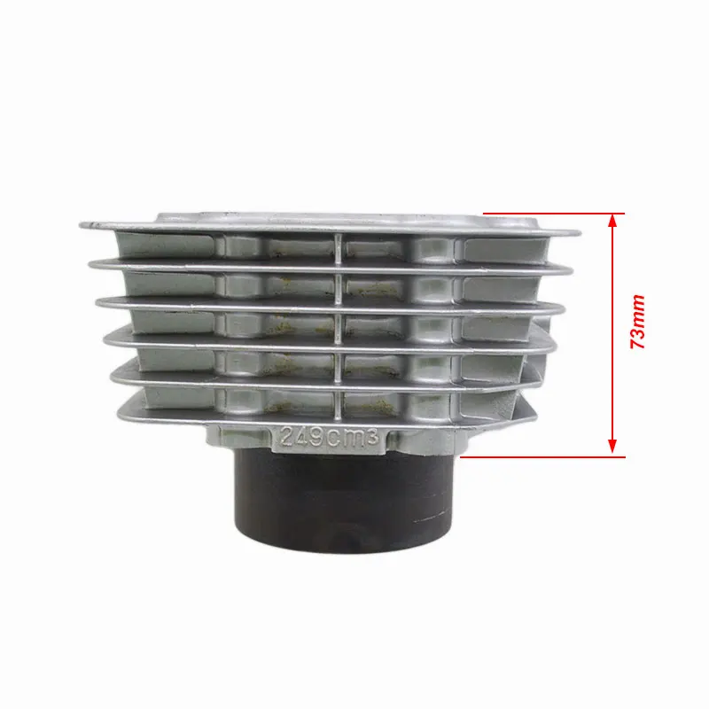 Kit de cilindro de motocicleta de alta calidad para Suzuki GN250 DR250 GZ250 GN DR GZ 250 piezas de repuesto de motor