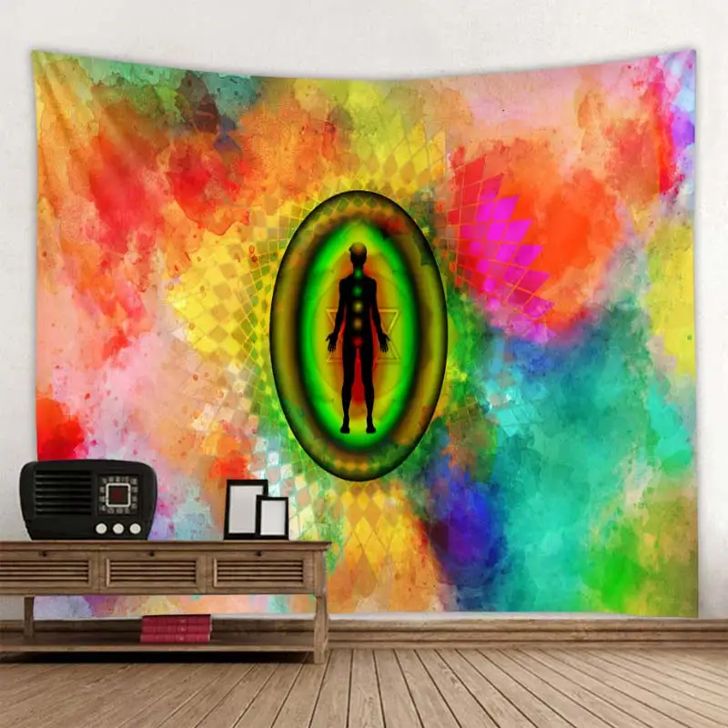 Starry Night Galaxy Decor Psychedelic Tapestry Wall Hanging Indian Mandala Tapestry Hippie Chakra Tapestries Boho Wall Cloth Starry Night Galaxy Decor Psychedelic Tapestry Wall Hanging Indian Mandala Tapestry Hippie Chakra Tapestries Boho Wall Cloth