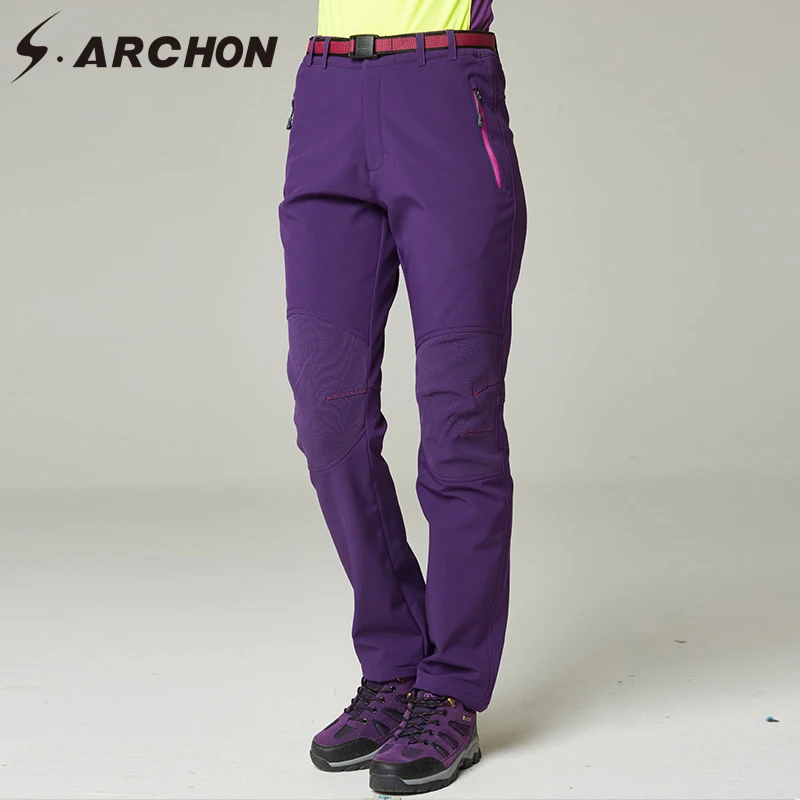 Refire engranaje invierno impermeable acampar al aire libre Pantalones mujeres windbreaker senderismo trekking Pantalones lana femenina Pesca esquí Pantalones Refire engranaje invierno impermeable acampar al aire libre Pantalones mujeres windbreaker senderismo trekking Pantalones lana femenina Pesca esquí Pantalones