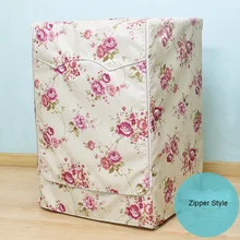 SRYSJS водонепроницаемый чехол для стиральной машины сушильная крышка Пион шаблон барабанная шайба универсальный домашний солнцезащитный чехол