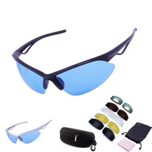 With 6 Lens 2016 Men Women Cycling Glasses UV400 Outdoor Sports Windproof Eyewear Mountain Bike Bicycle Motorcycle Sunglasses