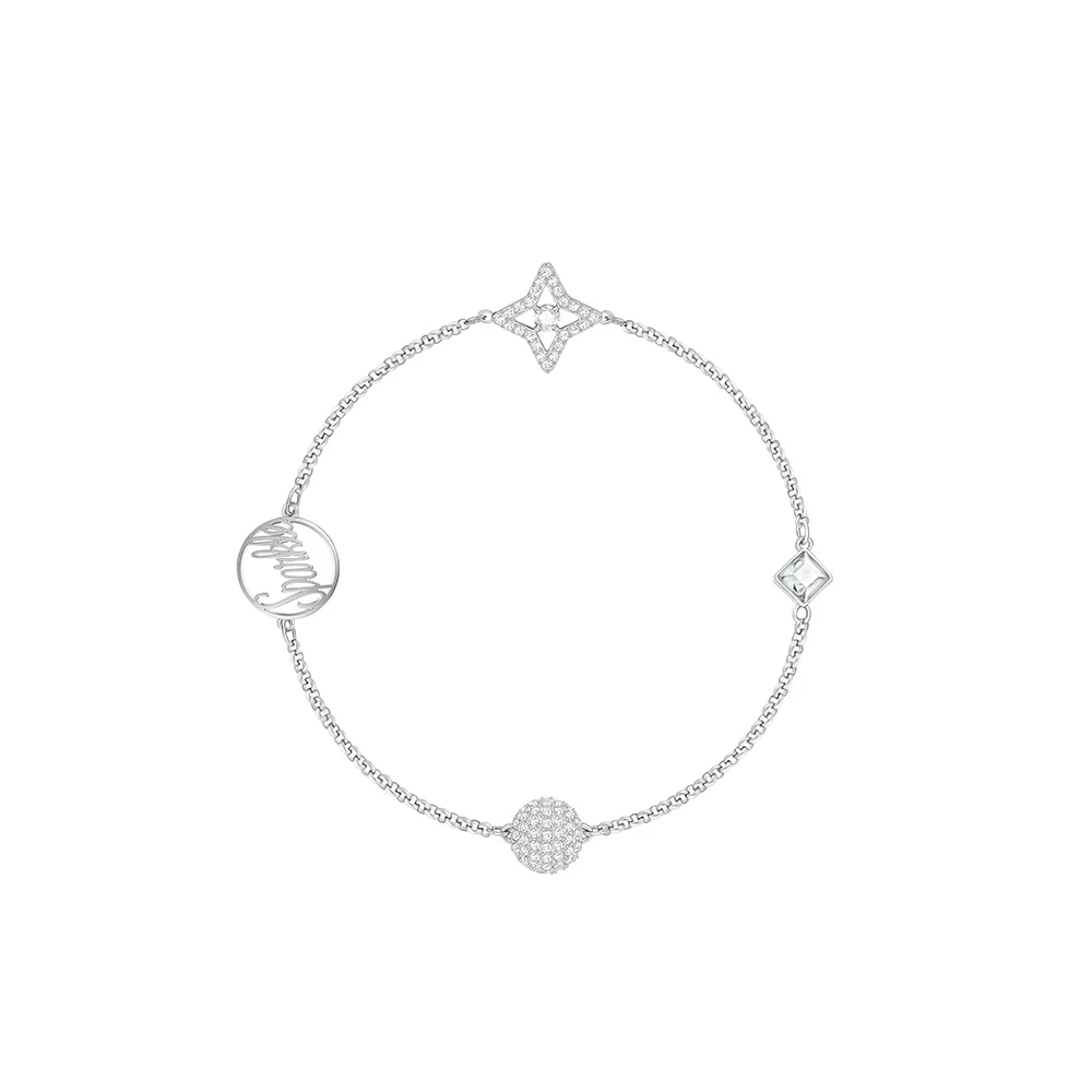 

High quality SWA original SWA REMIX series romantic love bracelet tetragonal Star Bracelet for women