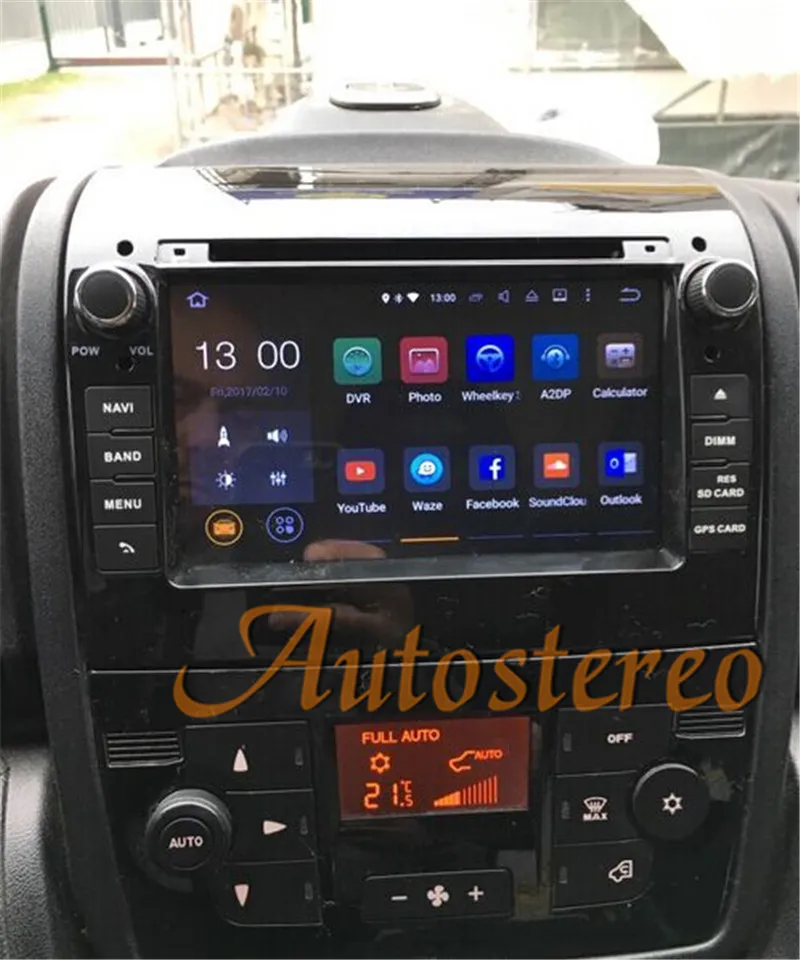 Discount DSP Android 9 Car DVD Player GPS Navigation For FIAT DUCATO/CITROEN Jumper/PEUGEOT Boxer 2006+ multimedia radio tape recorder HD 5